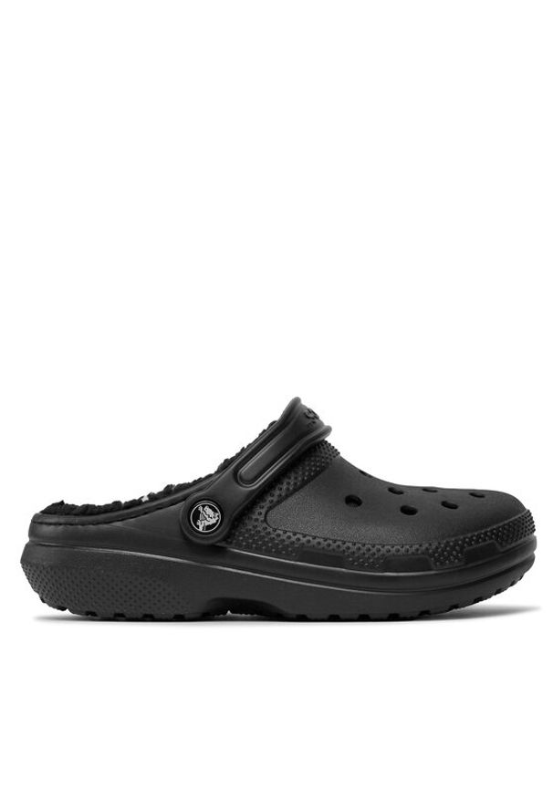 Crocs Klapki Classic Lined Clog 203591 Czarny. Kolor: czarny