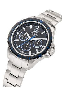 Nautica Zegarek Nct Windrose NAPWRF407 Srebrny. Kolor: srebrny #4