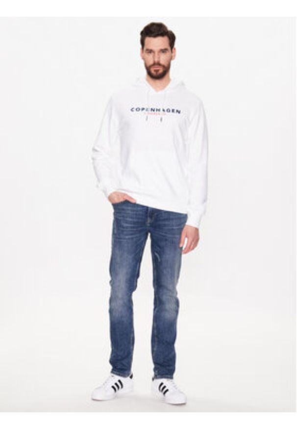 Lindbergh Jeansy 30-050002DAW Niebieski Slim Fit. Kolor: niebieski