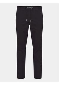 !SOLID - Solid Spodnie materiałowe 21108165 Czarny Regular Fit. Kolor: czarny. Materiał: bawełna