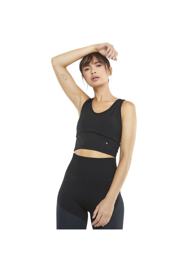 Podkoszulek damskie Puma Eversculpt. Kolor: czarny. Materiał: poliester, materiał. Sport: fitness