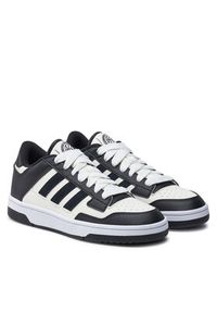 Adidas - adidas Sneakersy Rapid Court Low JP5253 Czarny. Kolor: czarny. Materiał: skóra #4