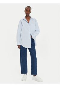 Levi's® Koszula Lola A9179-0010 Błękitny Oversize. Kolor: niebieski. Materiał: bawełna #3