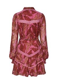 YAS Sukienka 26030306 Fioletowy Regular Fit. Kolor: fioletowy #4