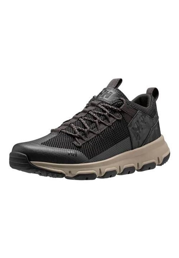 Buty do chodzenia męskie Helly Hansen Kabru. Zapięcie: sznurówki. Kolor: czarny. Materiał: materiał, tkanina, syntetyk. Szerokość cholewki: normalna. Sport: turystyka piesza