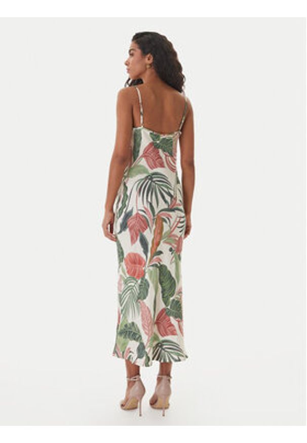 Guess Sukienka koktajlowa W6GK94 W2266 Kolorowy Regular Fit. Materiał: lyocell. Wzór: kolorowy. Styl: wizytowy