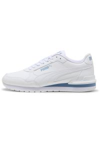 Adidasy Puma St Runner V4 L, Dla obu płci. Kolor: biały. Materiał: syntetyk, materiał. Sport: fitness