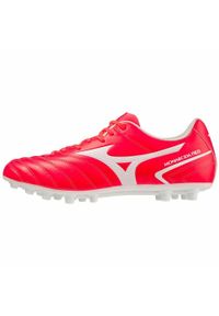 Mizuno - Buty sportowe dla dorosłych do gry w piłkę Monarcida Neo II Select AG. Kolor: czerwony. Sport: piłka nożna
