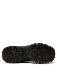 skechers - Skechers Półbuty Hillcrest 237265/BKCC Czarny. Kolor: czarny. Materiał: materiał