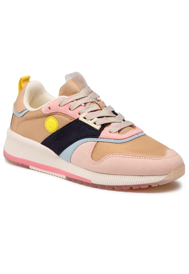 Sneakersy Scotch & Soda Vivi 21733145 Tan Multi S441. Materiał: materiał