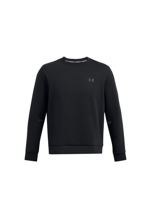 Bluza Under Armour Unstoppable. Kolor: czarny. Materiał: dresówka