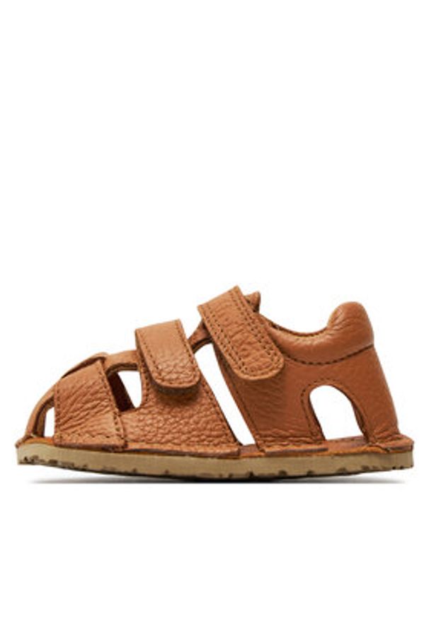 Froddo Sandały Barefoot Flexy Avi G3150263-2 M Brązowy. Kolor: brązowy. Materiał: skóra