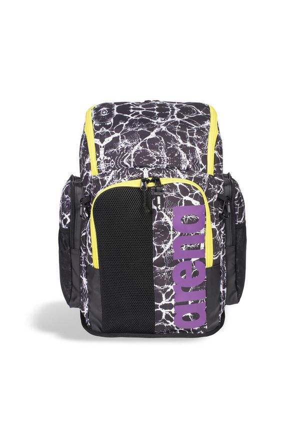 Plecak Arena Team Spiky III Backpack 45 + Worek. Kolor: czarny, biały, wielokolorowy. Styl: sportowy