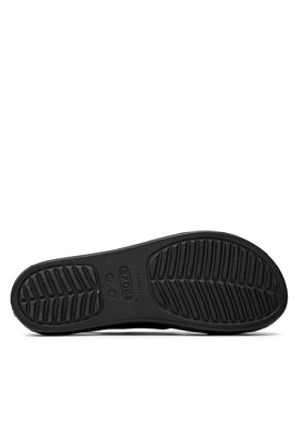 Crocs Sandały Brooklyn Low Wedge W 206453 Czarny. Kolor: czarny
