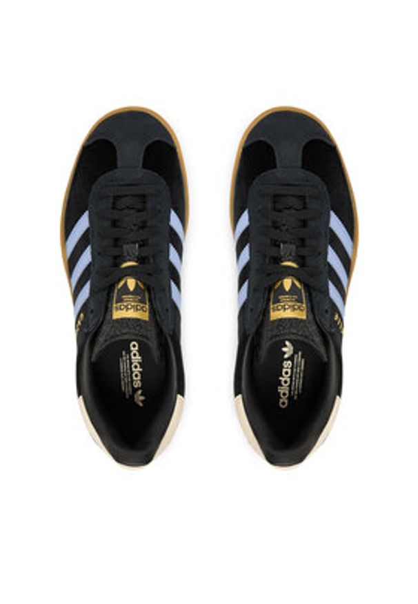 Adidas - adidas Sneakersy Gazelle Bold JR5965 Czarny. Kolor: czarny. Materiał: zamsz, skóra. Model: Adidas Gazelle