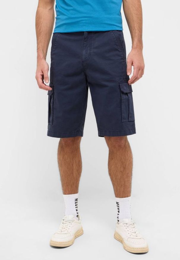 Mustang - MĘSKIE SZORTY CARGO MUSTANG Houston Cargo Shorts - Navy Blazer 1016460 5324