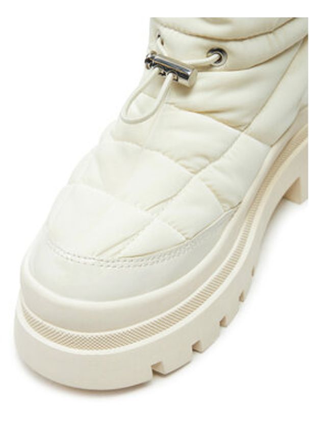 Aldo Botki Frostine 13838643 Biały. Kolor: biały. Materiał: materiał