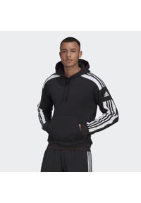 Adidas - Bluza piłkarska męska adidas Squadra 21 Sweat Hoody. Typ kołnierza: kaptur. Kolor: czarny. Sport: piłka nożna