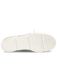 Różowe Mokasyny Simen Damskie Buty Płaskie. Okazja: na co dzień. Kolor: różowy. Materiał: skóra. Wzór: moro. Sezon: lato, wiosna. Styl: casual, klasyczny #4