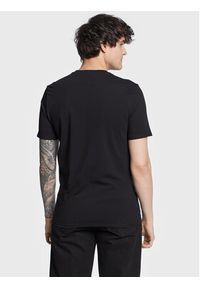 Guess T-Shirt Logo F3GI10 J1314 Czarny Slim Fit. Kolor: czarny. Materiał: bawełna