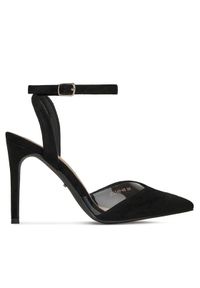 DeeZee Szpilki HT5846-46 Czarny. Kolor: czarny. Materiał: materiał. Obcas: na szpilce #1