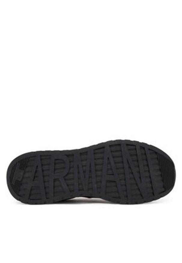 Armani Exchange Sneakersy XM001683 AF17360 FC074 Czarny. Kolor: czarny. Materiał: skóra