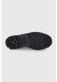 Palladium Trampki kolor czarny. Nosek buta: okrągły. Zapięcie: sznurówki. Kolor: czarny. Materiał: guma. Szerokość cholewki: normalna #4