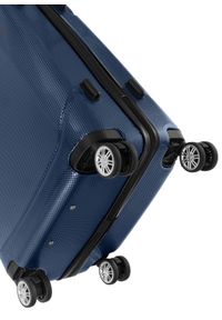 Ochnik - Komplet walizek na kółkach 19'/24'/28'. Kolor: niebieski. Materiał: materiał, poliester, guma #9