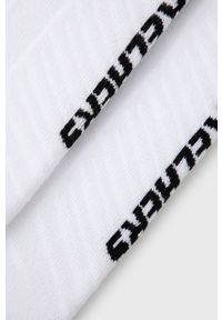 skechers - Skechers skarpetki (2-pack) kolor biały. Kolor: biały