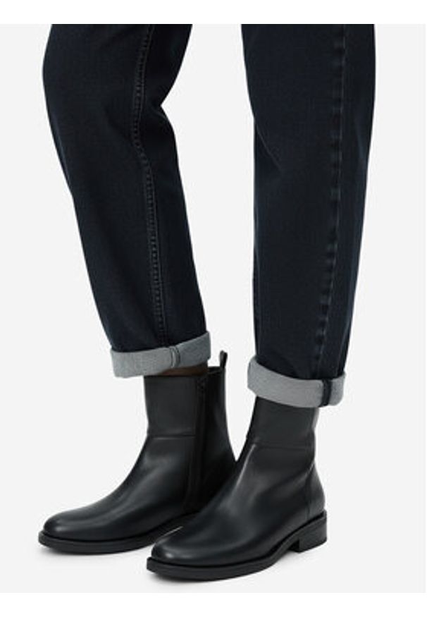 Clara Barson Botki CEO-WS6371-03 Czarny. Kolor: czarny. Materiał: materiał