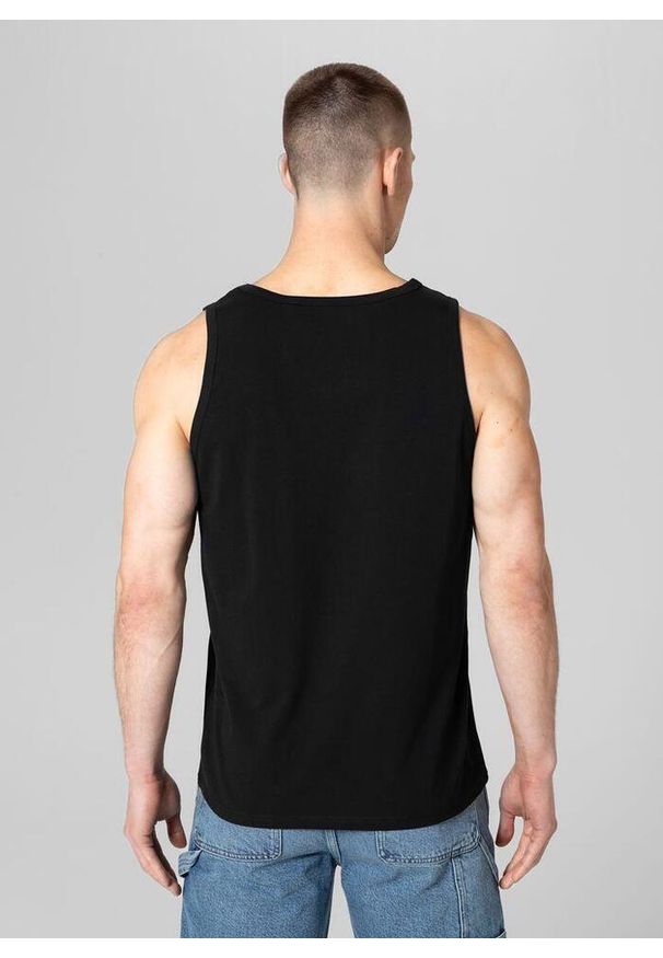 PITBULL - Tank męski Pitbull Top Slim Fit Small Logo. Kolor: czarny