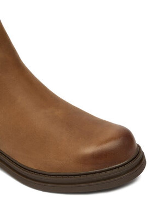 Clarks Sztyblety Orinoco3 Top 26182904 Brązowy. Kolor: brązowy. Materiał: skóra