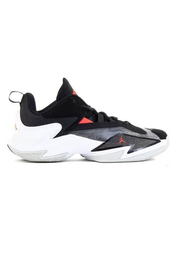 Buty koszykarskie męskie Nike Jordan One Take 3. Zapięcie: sznurówki. Kolor: czarny. Materiał: materiał, tkanina, syntetyk. Szerokość cholewki: normalna