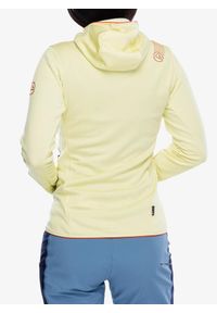 LA SPORTIVA - Bluza z kapturem damska La Sportiva Cosmic Hoody. Typ kołnierza: kaptur. Kolor: żółty