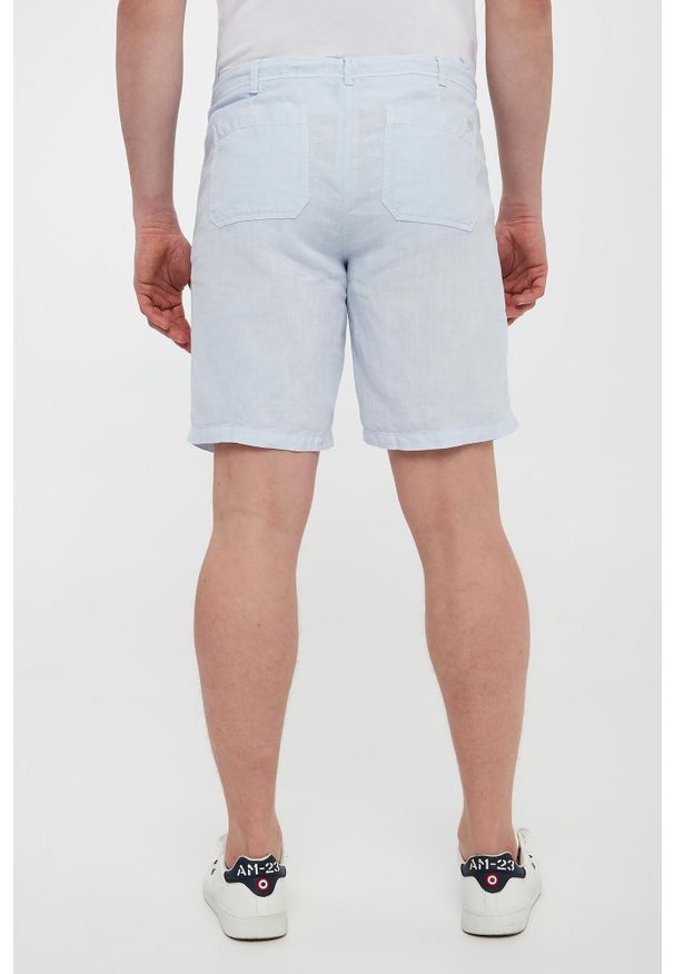 PAUL & SHARK - Bermudy męskie lniane PAUL&SHARK. Materiał: len