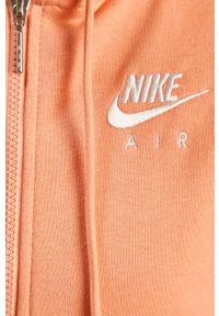 Nike Sportswear - Bluza. Kolor: pomarańczowy. Materiał: dzianina. Wzór: nadruk #4