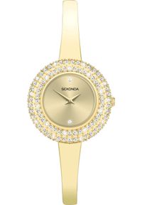 Zegarek Sekonda Zegarek damski Sekonda 40588 CYRKONIE złoty. Kolor: złoty #1