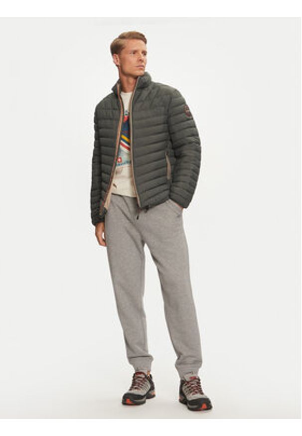 Napapijri Kurtka zimowa A-Lapaz NP0A4I25 Zielony Regular Fit. Kolor: zielony. Materiał: syntetyk. Sezon: zima