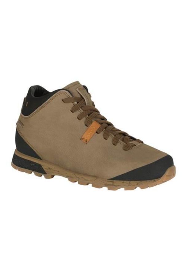 Buty trekkingowe męskie Aku Bellamont Iii Mid Gtx. Zapięcie: sznurówki. Kolor: wielokolorowy, brązowy. Materiał: materiał, skóra. Szerokość cholewki: normalna