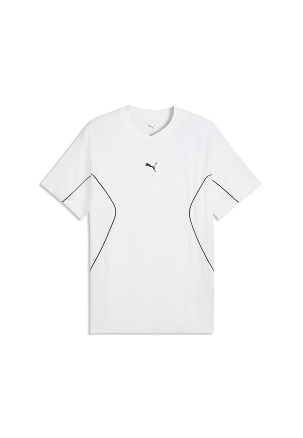Puma - Męska koszulka PUMA Sport PUMA. Kolor: biały. Sport: bieganie