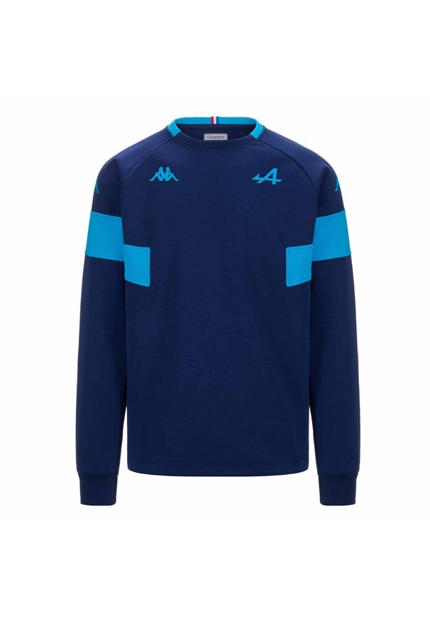 Kappa - Bluza dziecięca Alpine F1 Adofod 2024. Kolor: wielokolorowy, niebieski, zielony