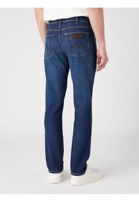 Wrangler - WRANGLER LARSTON MĘSKIE SPODNIE JEANSOWE GREEN FUZZ W18SMQ350 #5