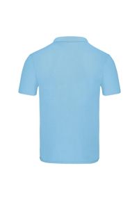 FRUIT OF THE LOOM - Oryginalna Koszulka Polo Dla Dorosłych Unisex. Typ kołnierza: polo. Kolor: niebieski