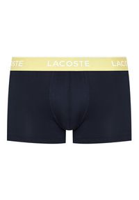 Lacoste Komplet 3 par bokserek 5H1297 Granatowy. Kolor: niebieski. Materiał: bawełna #7