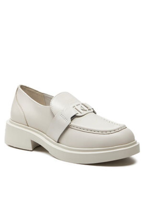 Karl Lagerfeld - KARL LAGERFELD Lordsy KL41210 Biały. Kolor: biały. Materiał: skóra