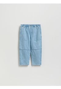 Reserved - Jeansy relaxed fit - niebieski. Kolor: niebieski. Materiał: jeans