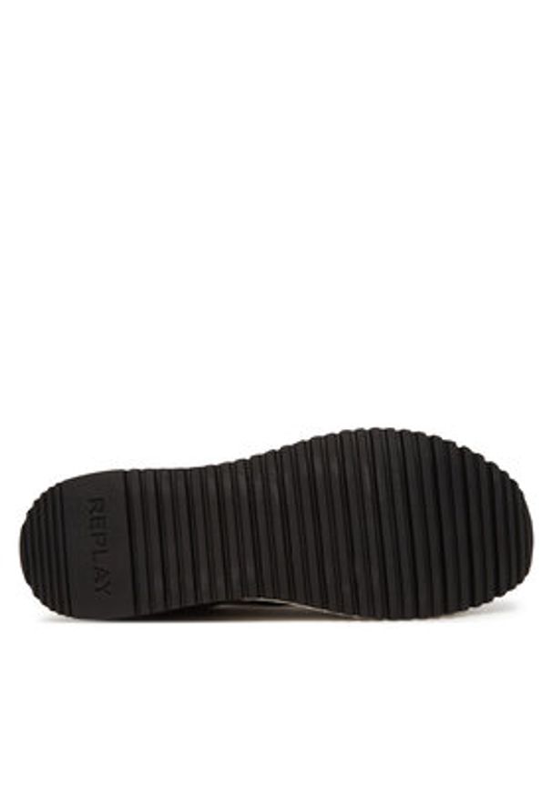 Replay - REPLAY Sneakersy GMS9I .000.C0007T Khaki. Kolor: brązowy. Materiał: materiał