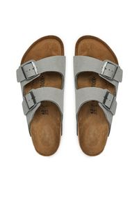 Birkenstock Klapki Arizona Lenb 1020752 Szary. Kolor: szary. Materiał: nubuk, skóra #3