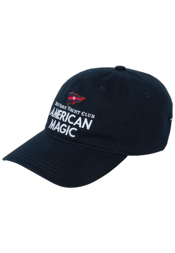 Czapka z daszkiem Helly Hansen American Magic. Kolor: niebieski