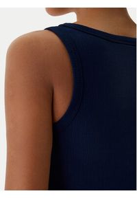 Guess Top V4YP06 K8RT2 Granatowy Regular Fit. Kolor: niebieski. Materiał: wiskoza #3